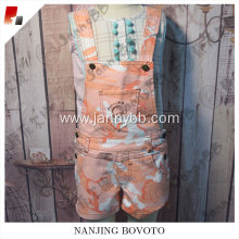 Pink Camo slub Suspenders Braces Camouflage pants